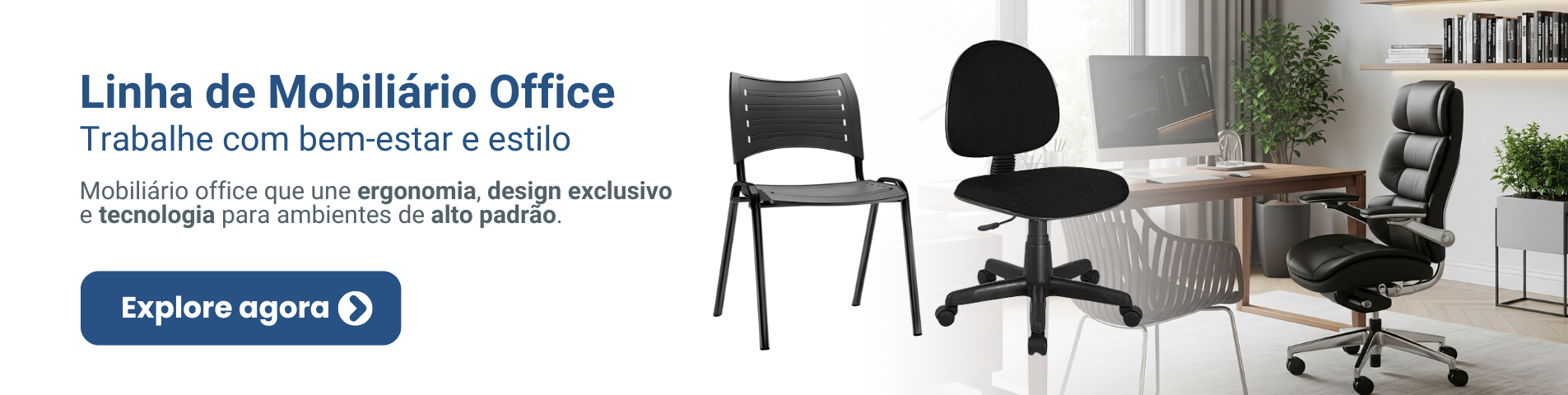 Linha de mobiliario Office