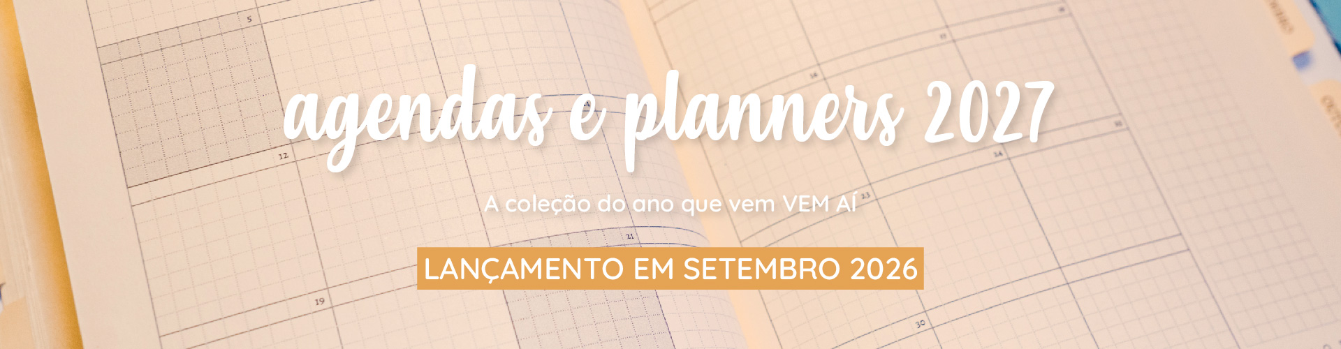 Agendas e Planners 2027
