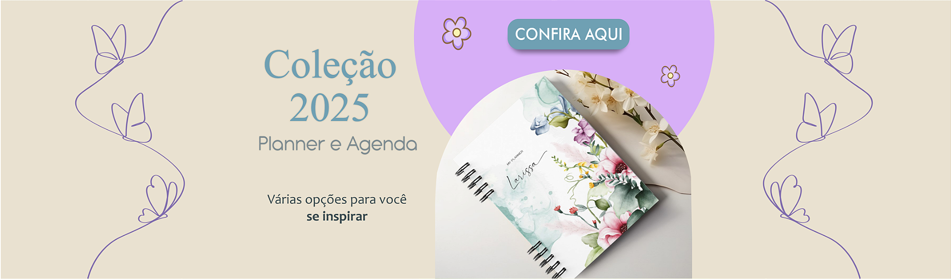 Banner Planner e Agenda