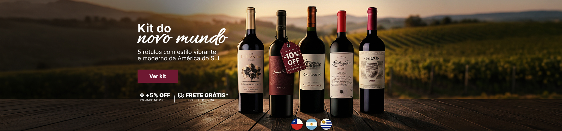 Vinhos Kit Novo Mundo @desktop