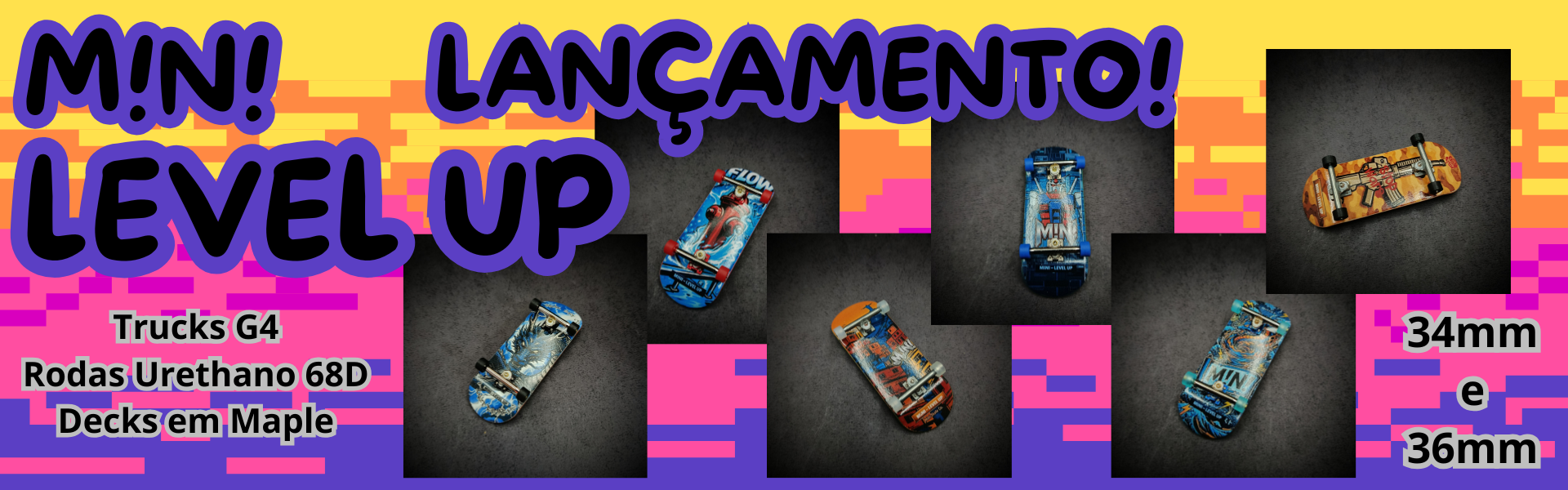 Mini Level UP Fingerboards