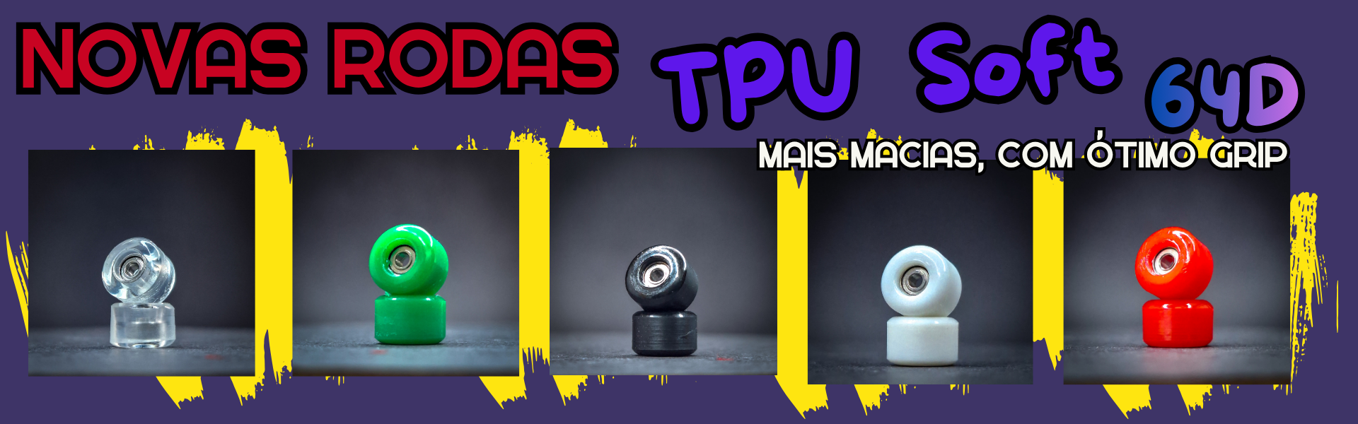 Rodas TPU 64D