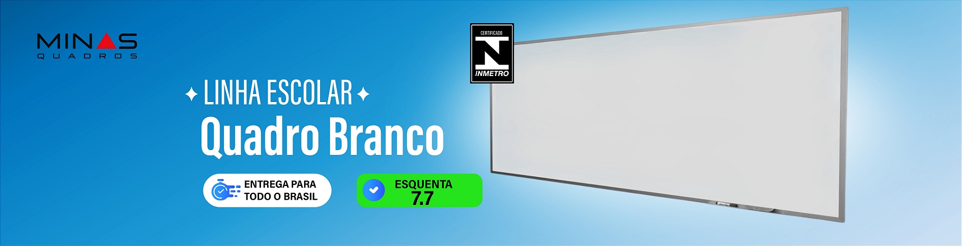 BANNER QUADRO BRANCO