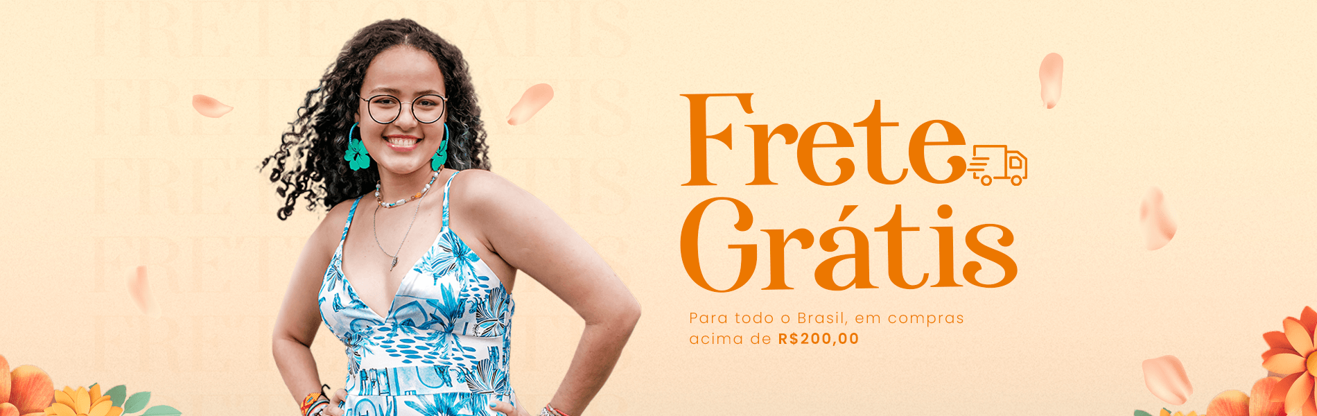 Frete grátis acima de R$200,00