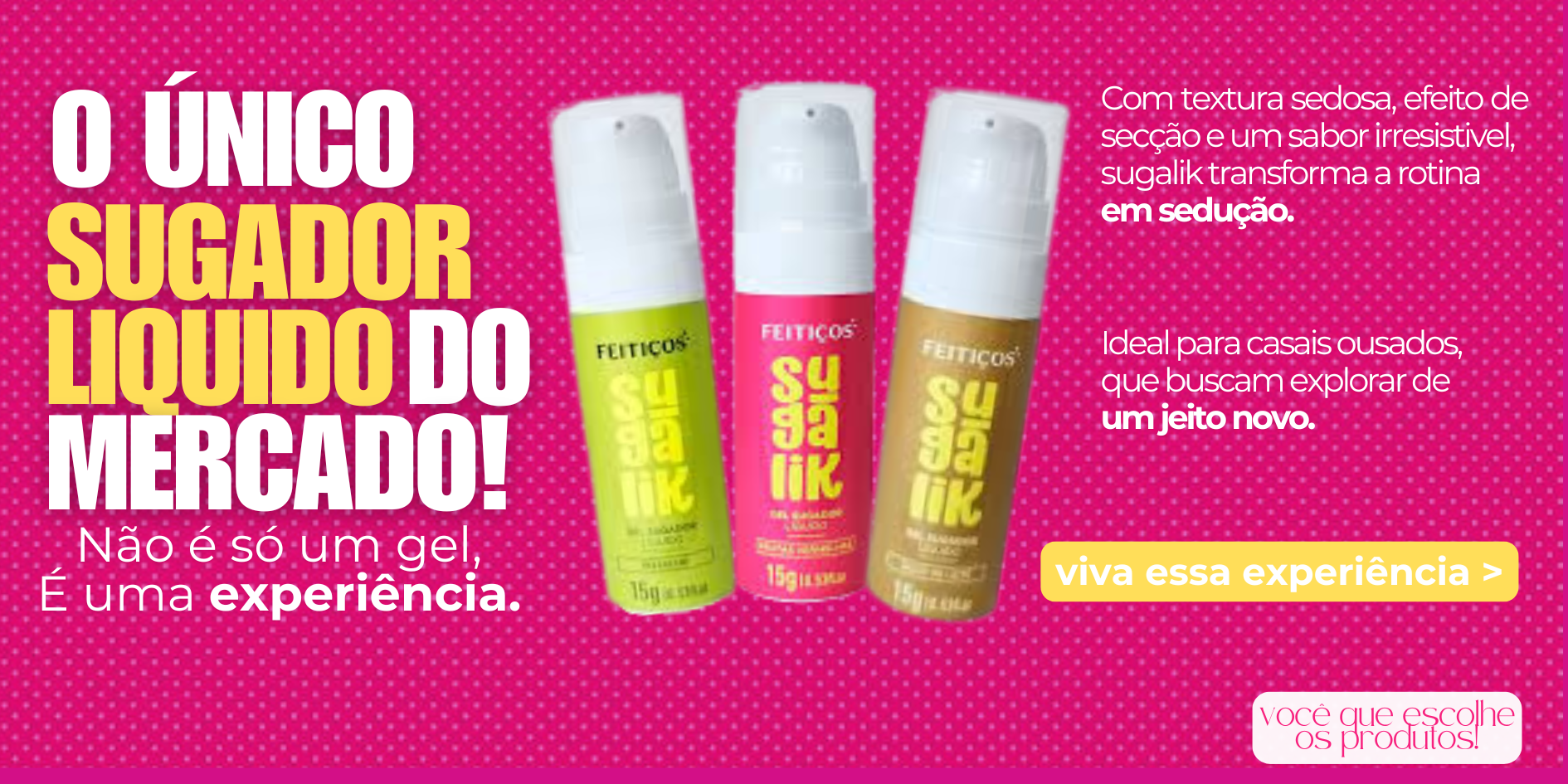 sugador e vibros gel