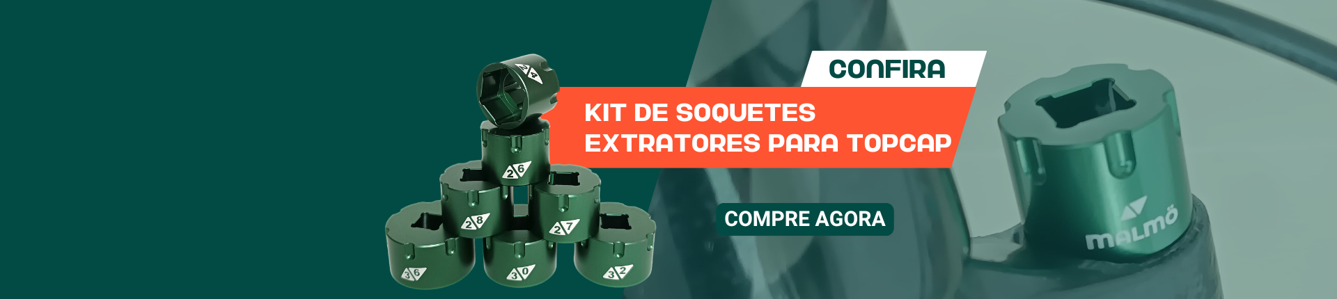 Kit Ferramentas Soquetes Extratores para TopCap