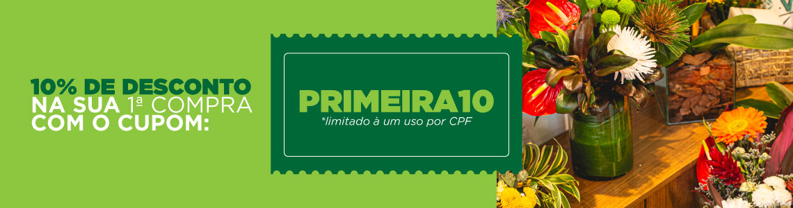 Primeira compra com cupom