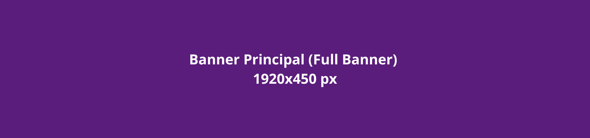Banner Principal