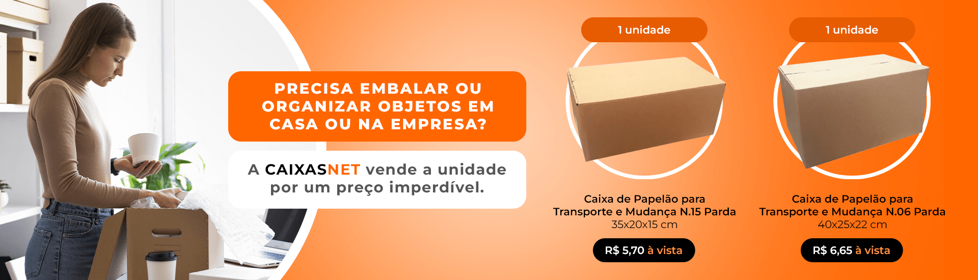 Caixa por Unidade Transporte