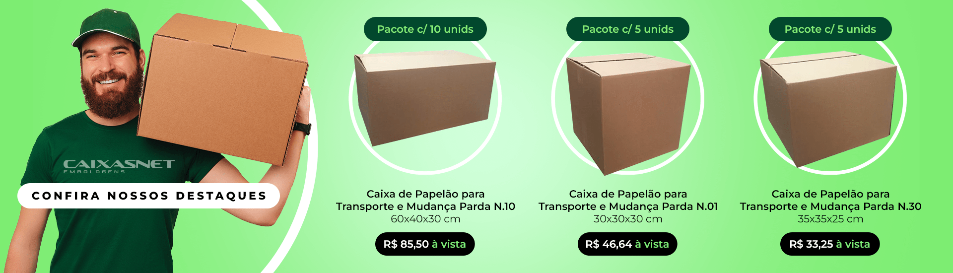 Destaques Verde