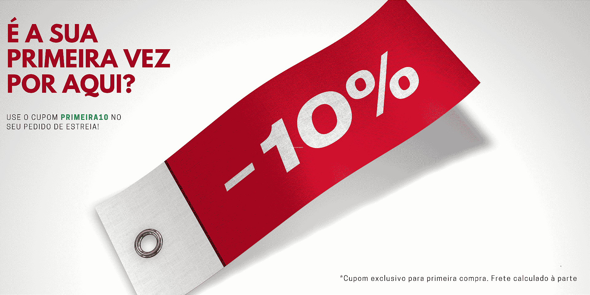 Cupom primeira compra