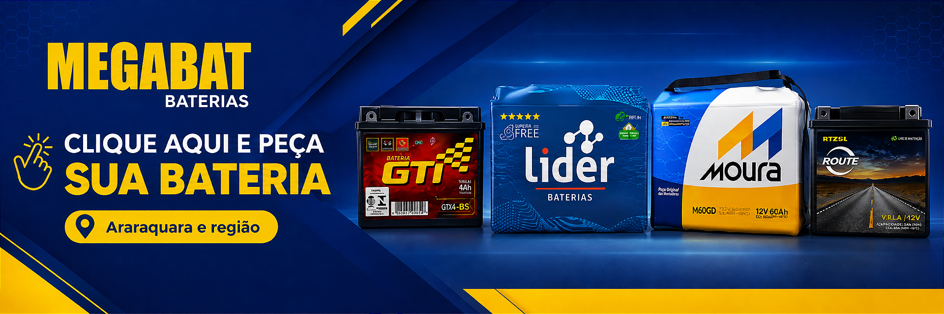 PEÇA SUA BATERIA AQUI