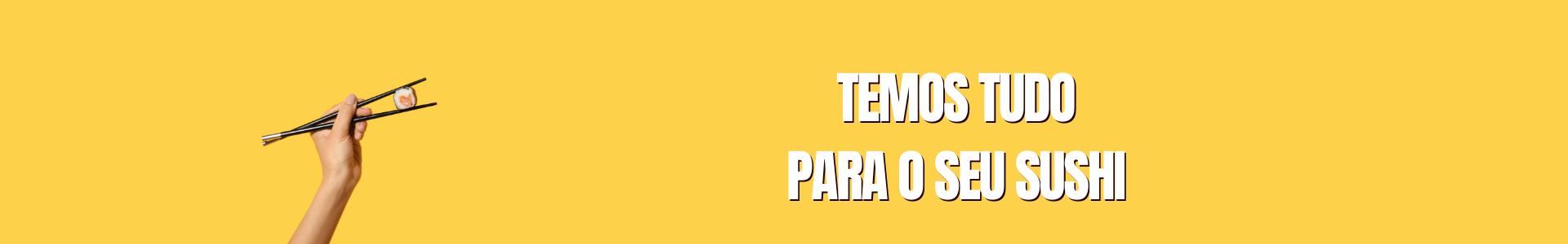 tudo para seu sushi