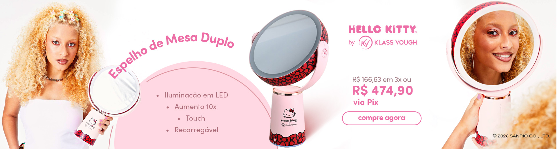 ESPELHO LED HK
