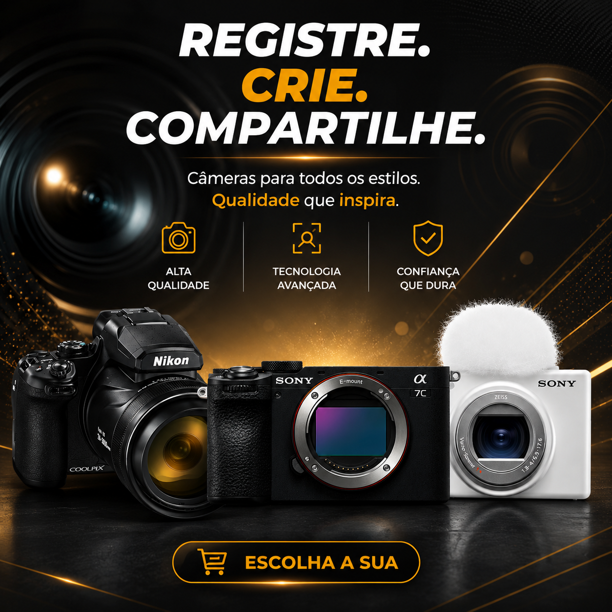 Full banner 1 câmera mobile