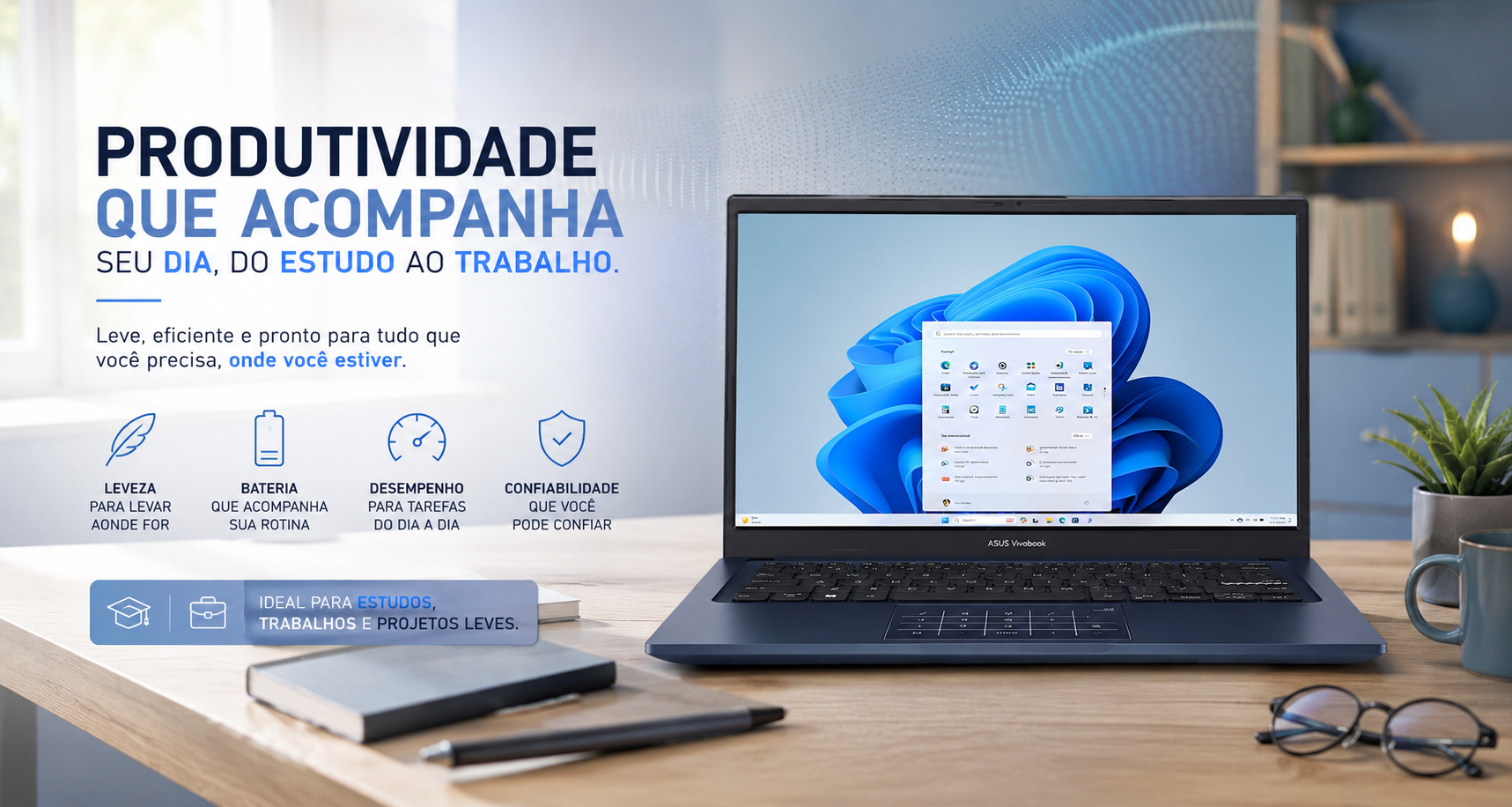 Full banner notebook estudo