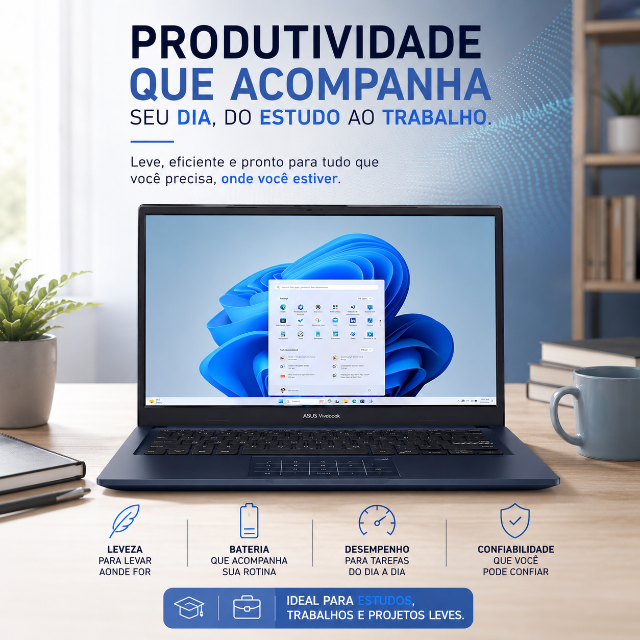 Full banner notebook estudo mobile