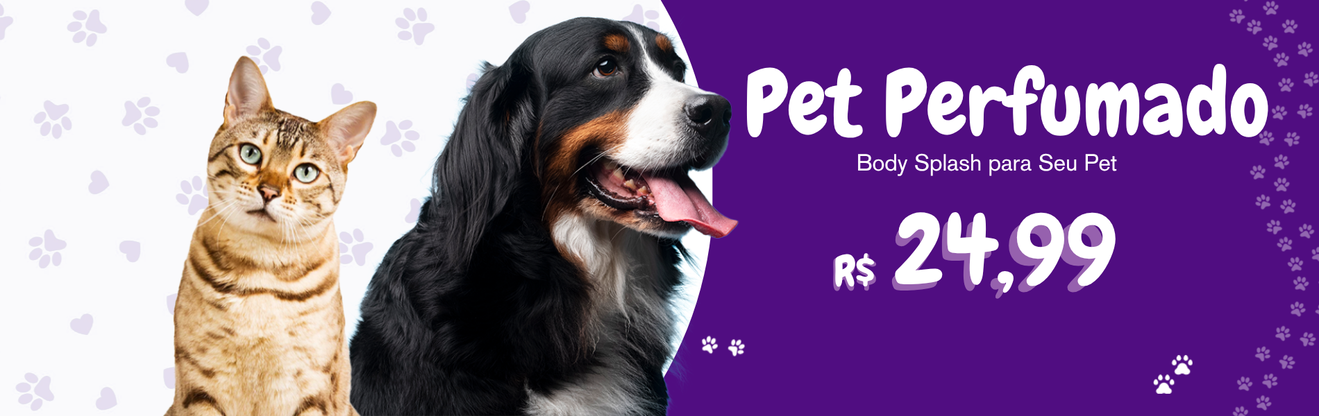 Banner Pet Perfumado