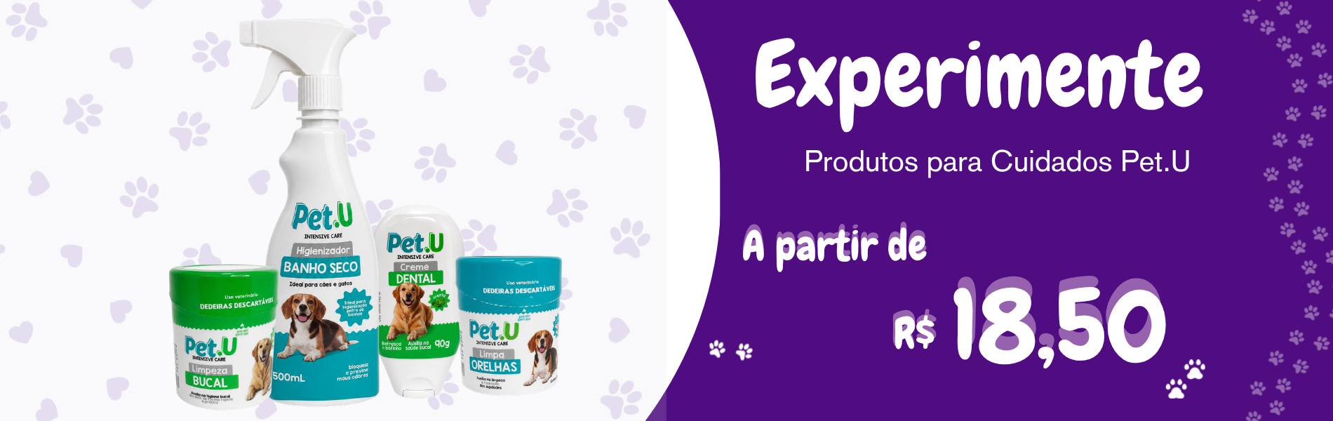 Produtos Cuidados Pet.U