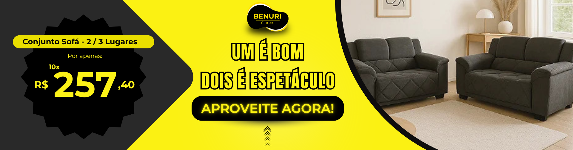 Conjunto Sofá