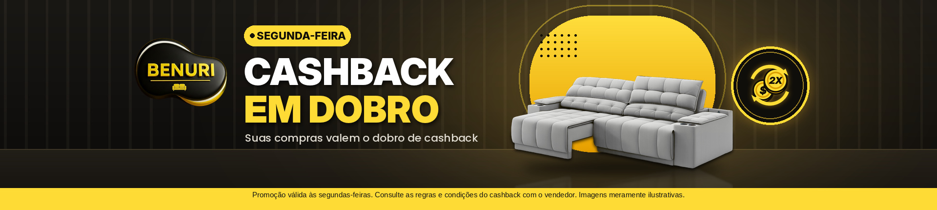 Cashback em Dobro