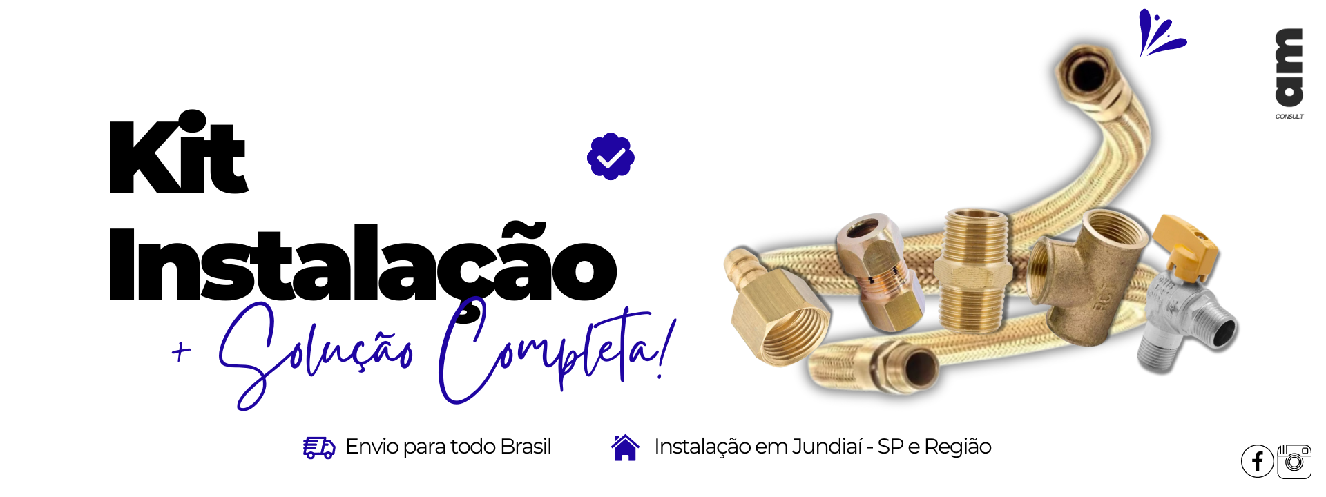 Kit instalação