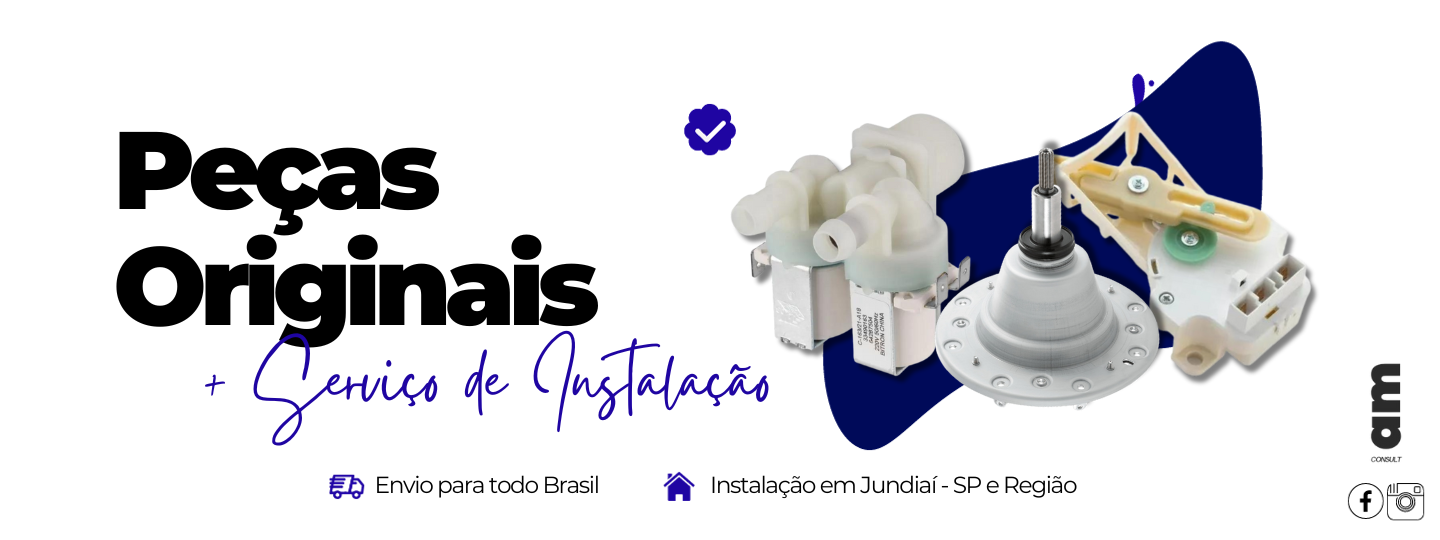 Peças Originais I Lavadoras