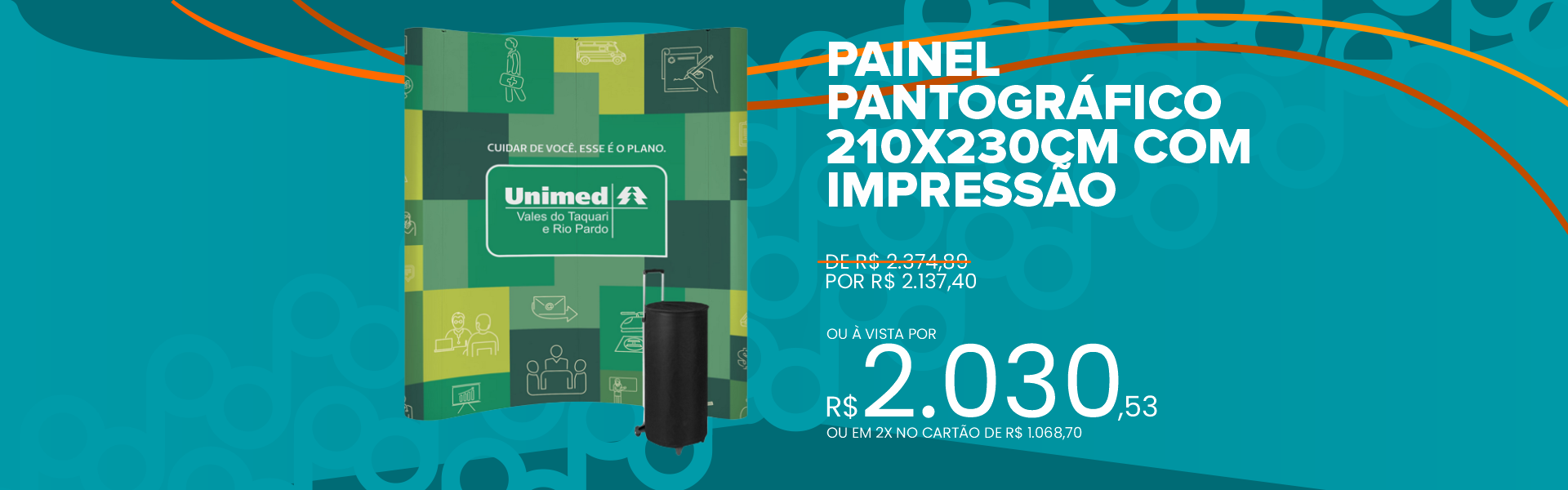 Painel Pantográfico 210X230CM