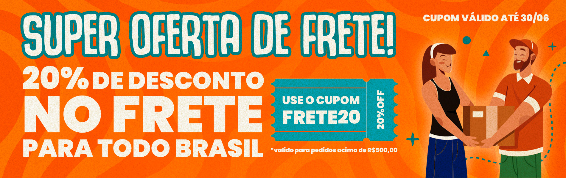 07/05/2026 - Cupom Frete