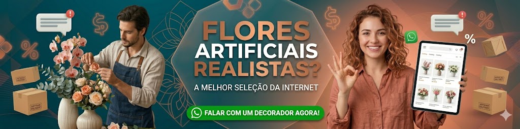 flores artificiais