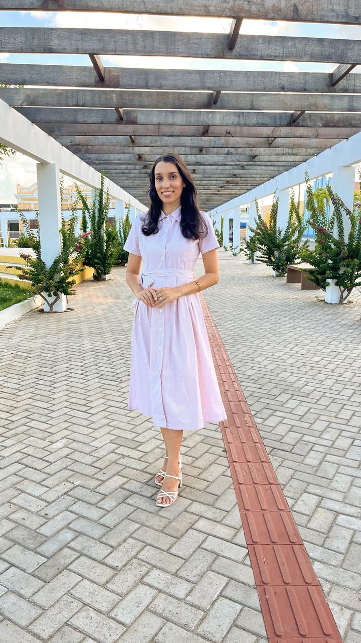 Vestido Lourdes Rosé