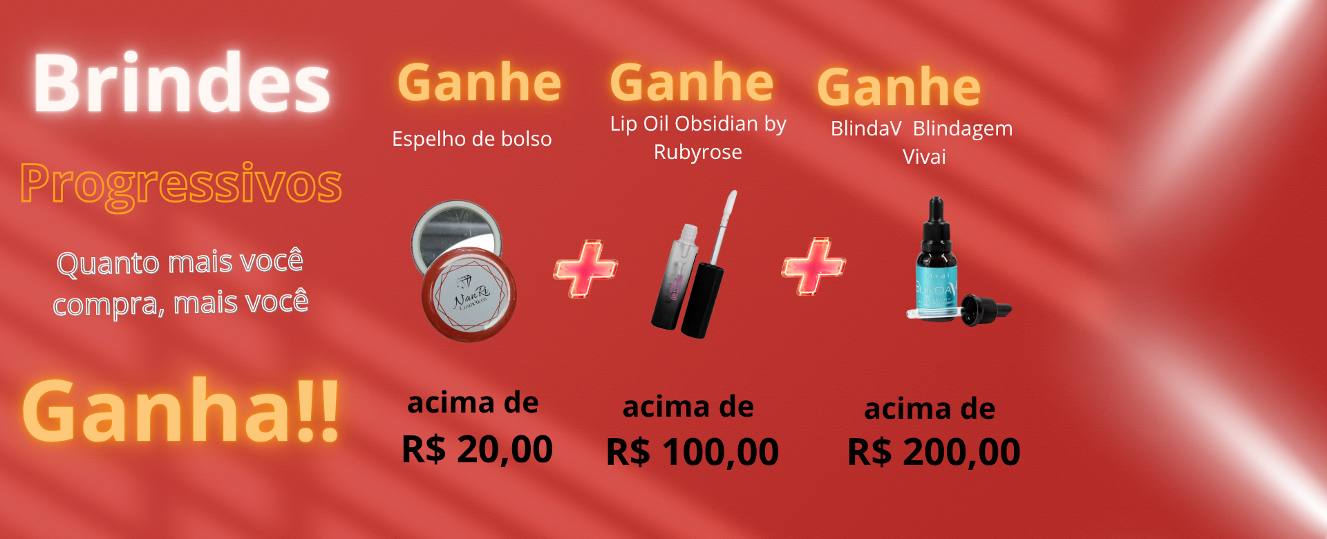 Brindes do mês