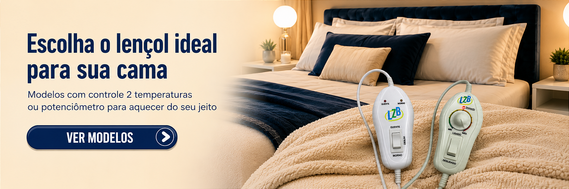 Banner Home — Conforto e Segurança