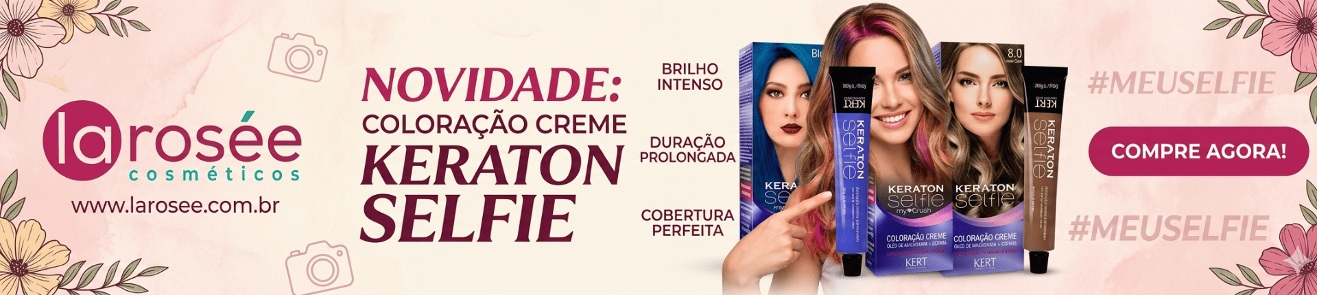 keraton selfie la rosee cosmeticos