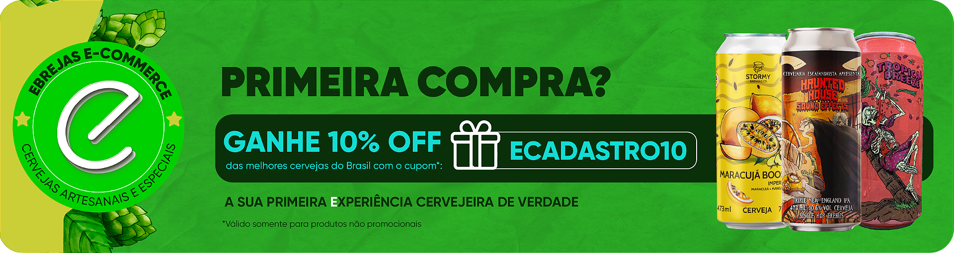 Desconto Primeira Compra - Cervejas Artesanais Exclusivas @desktop