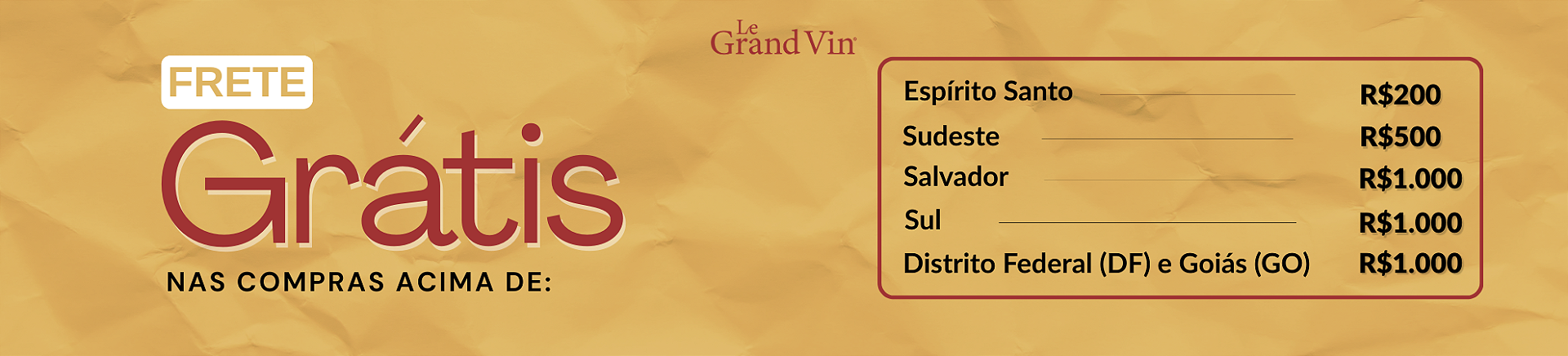 Frete Grátis @desktop