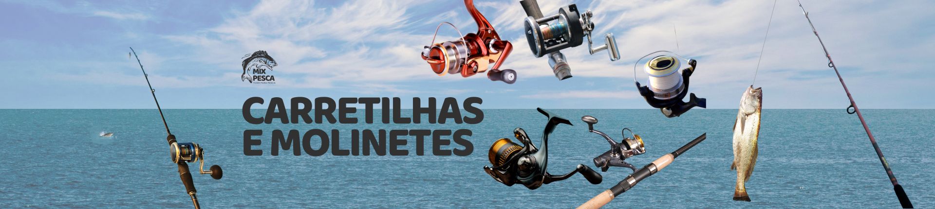 Carretilhas e Molinetes