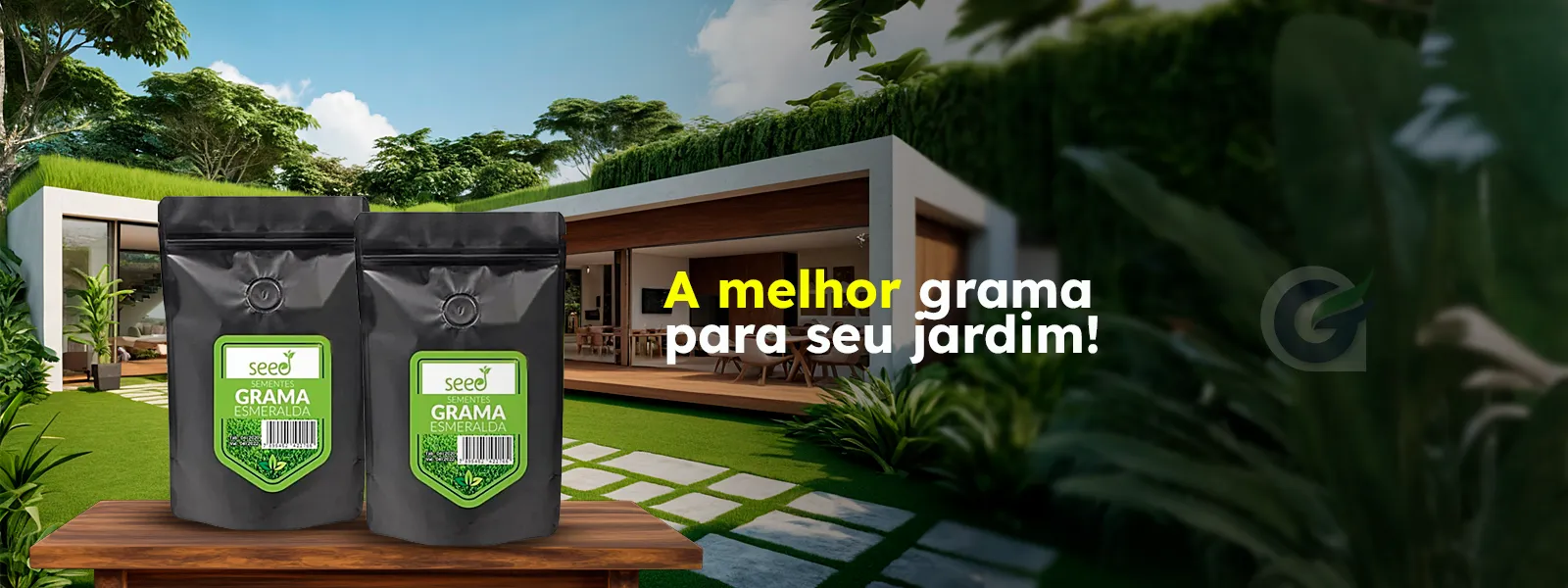 A melhor grama para seu jardim
