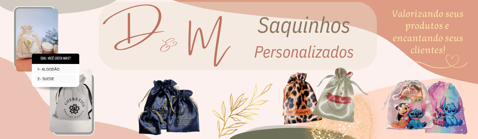 Saquinhos personalizados
