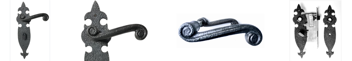 Fechadura Rústica Ferro Batido