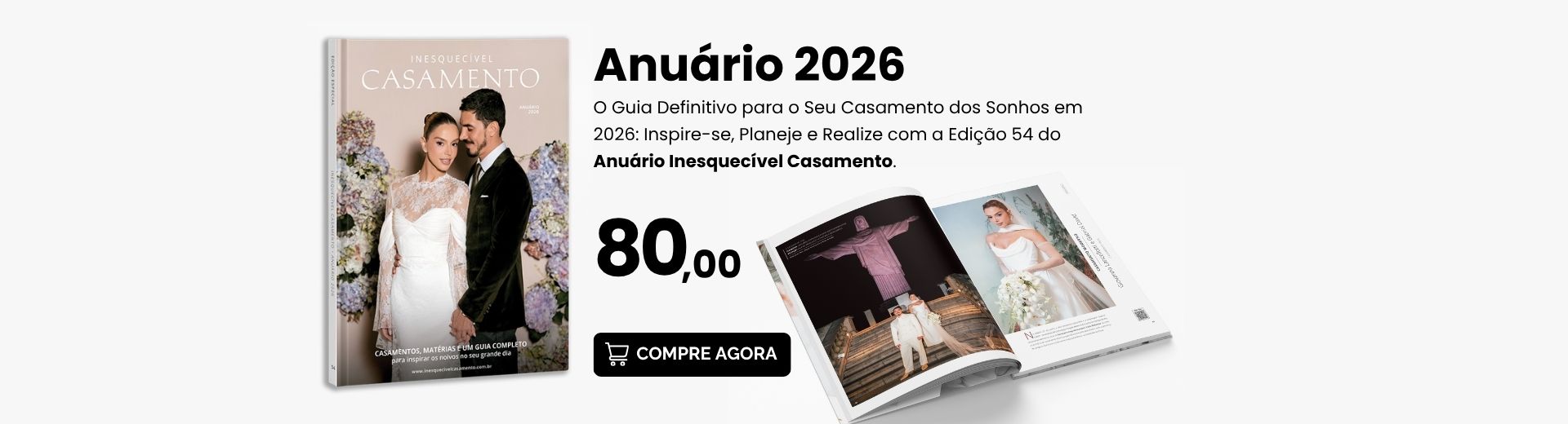 Anuário Inesquecível Casamento 2026