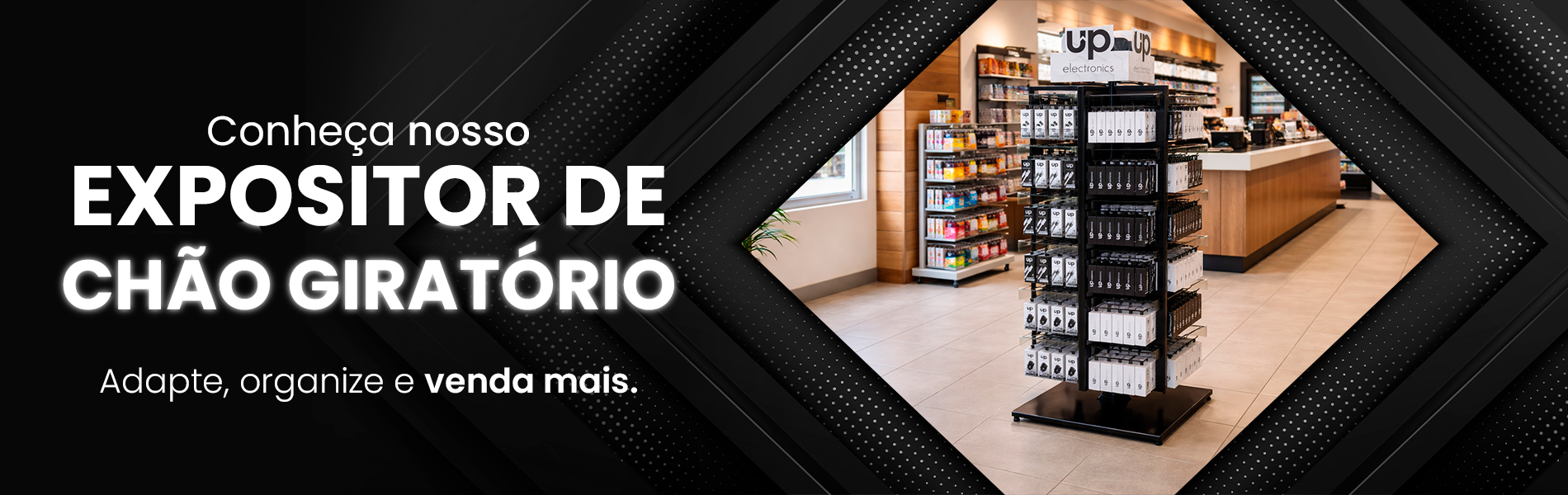 Display de Chão Giratório