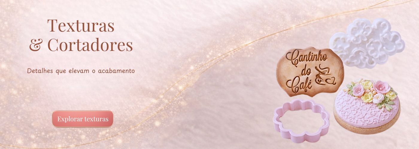 Texturas e cortadores