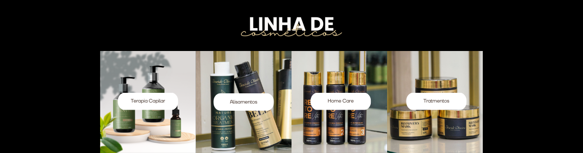 Linha de Cosméticos