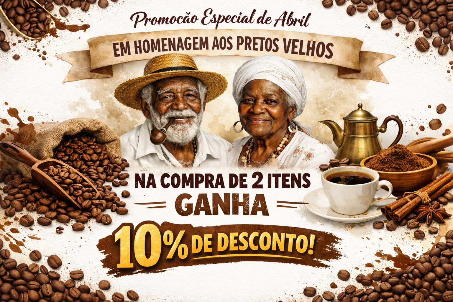 Preto velho Abril