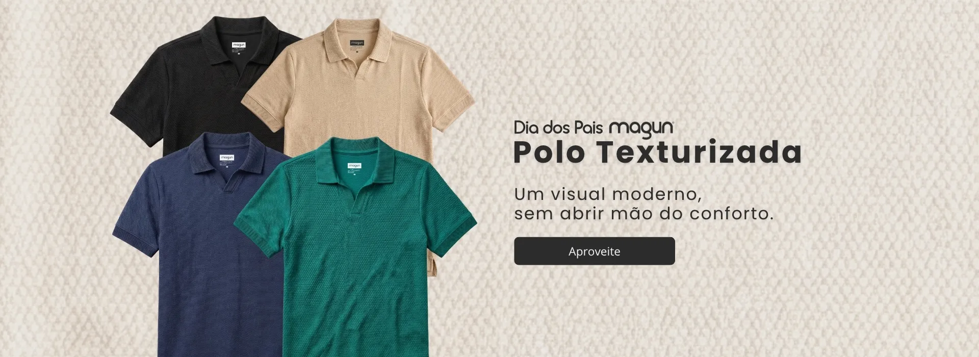Full Banner Polo Texturizada