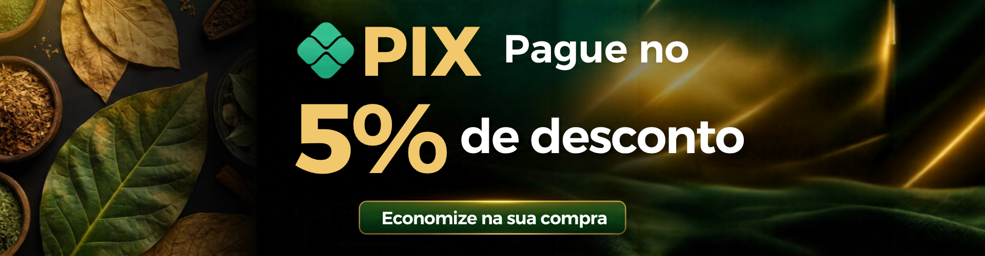 5% de desconto PIX