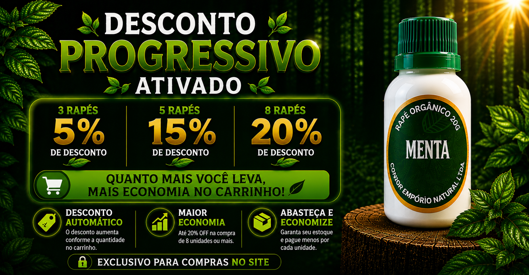Desconto progressivo
