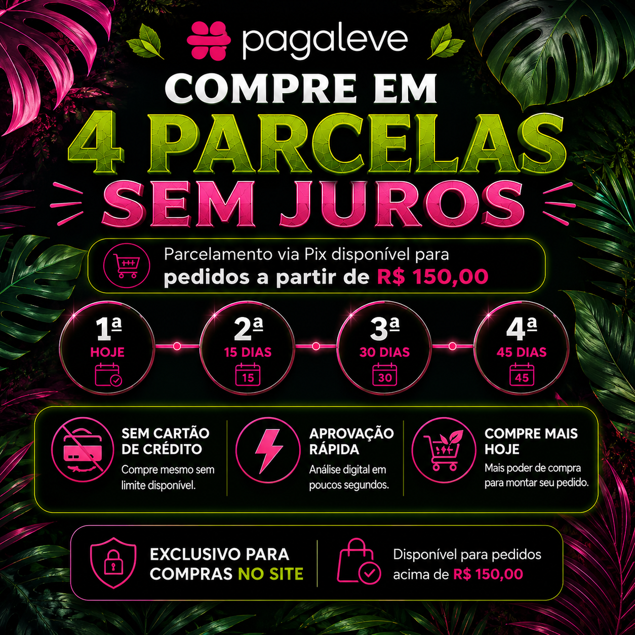 Pix Parcelado mobile