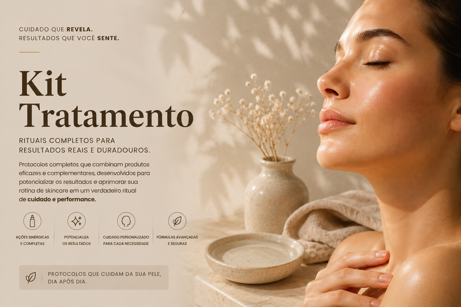 Full banner categoria Facial - Kit tratamento
